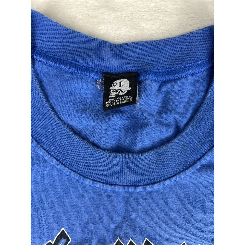 Metal Mulisha Tank Top Men’s Size Large Blue Muscle Shirt Sleeveless Graphic - Picture 4 of 9